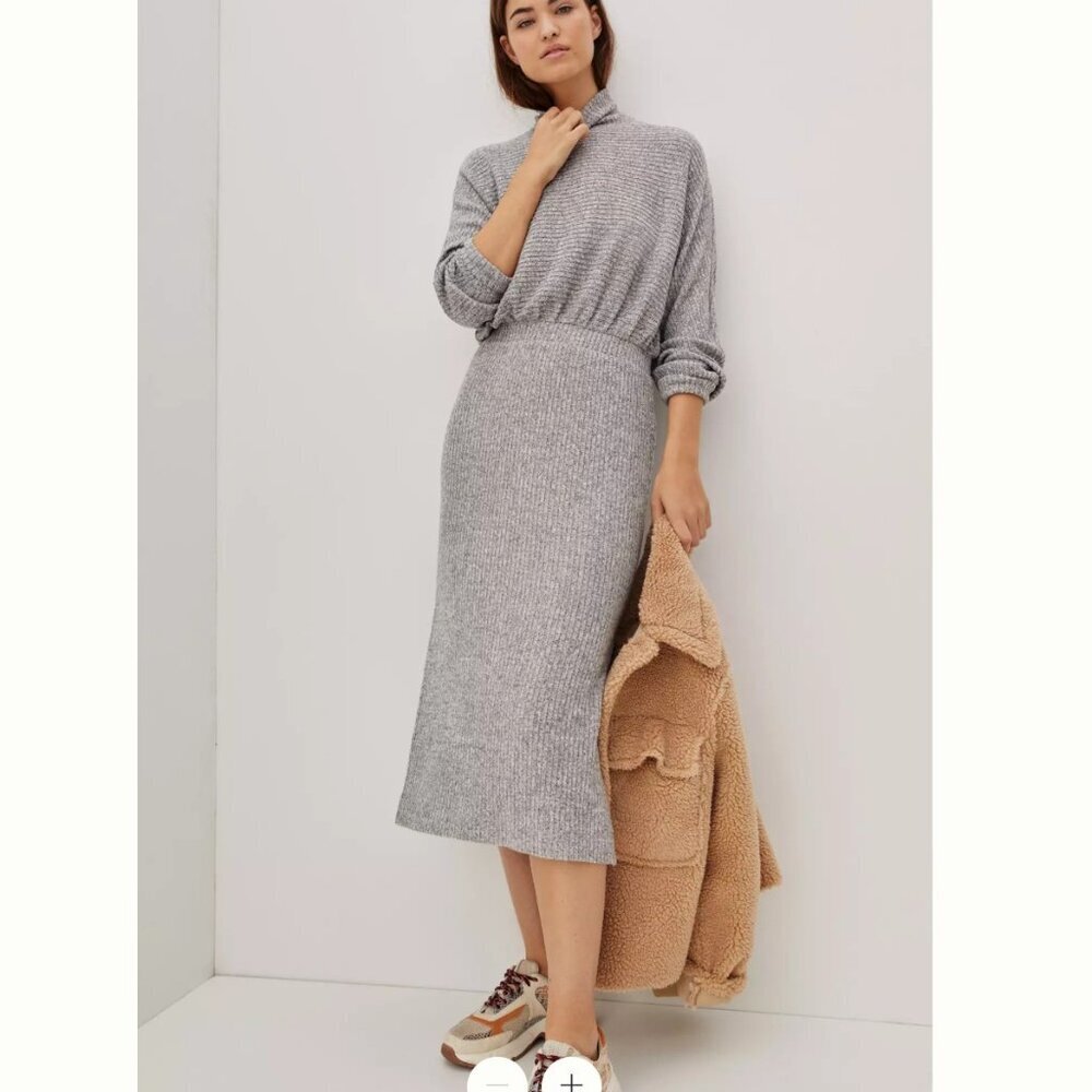 Anthropologie Saturday Sunday Mariah Knit Maxi Dress Sz Large